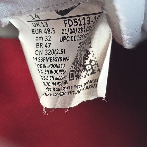 Nike SB Zoom Blazer Premium Deconstructed Barcelona Men Size 14 Shoes FD5113-100 - Picture 8 of 9